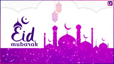 Eid Mubarak 2018 Greetings: GIF Images, WhatsApp Picture Messages, Facebook Status & SMSes to Wish on Eid Ul-Fitr