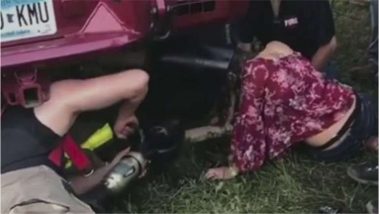 Teenager Got Her Head Stuck in a Truck’s Exhaust Pipe During Winstock Country Music Festival, Watch Video