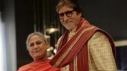 Amitabh Bachchan and Jaya 45th Wedding Anniversary: Megastar Shares a Wonderful Message for His Wife &ndash; View Pic