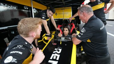 Saudi Woman Driver Rides F1 Car Ahead of French Grand Prix to Mark End of Driving Ban