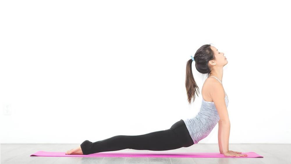 Bhujangasana or the cobra pose helps in strengthening the lower back, arms and shoulders. Bhujangasana or the cobra pose helps in strengthening the lower back, arms and shoulders.