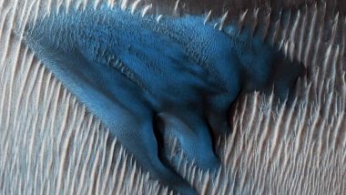 Blue Sand Dune on The Red Planet Mars! See New Photo from NASA