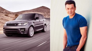 Bobby Deol Gifts Himself a Brand New Range Rover Sport Worth Rs 1.2 Crore: View Pics