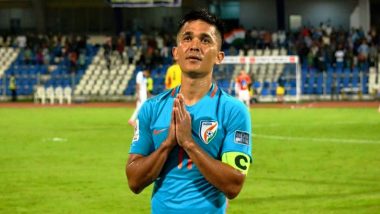 Indian Football Captain Sunil Chhetri Named AIFF Player of Year for Sixth Time