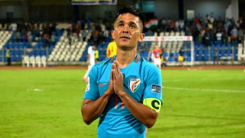 Indian Football Captain Sunil Chhetri Named AIFF Player of ...