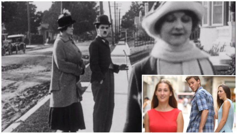 Charlie Chaplin Invented The Distracted Boyfriend Meme, Pic Goes Viral ...