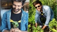 World Environment Day 2018: Kartik Aaryan Participates in &lsquo;Tropicana Gift a Tree&rsquo; Initiative