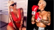 Amber Rose Poses Topless In a Sexy Boxer Pic: Promotes Her 4th Annual SlutWalk 2018 Movement