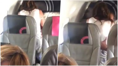 Couple Caught Having Sex on Mexico-Bound Flight, Husband & Wife Shares Explicit Footage! Watch Viral Video