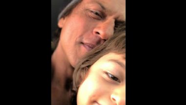 Shah Rukh Khan and AbRam Send Love and Wishes to the Fans on Eid 2018! Check Dad-Son Eid Mubarak Pic