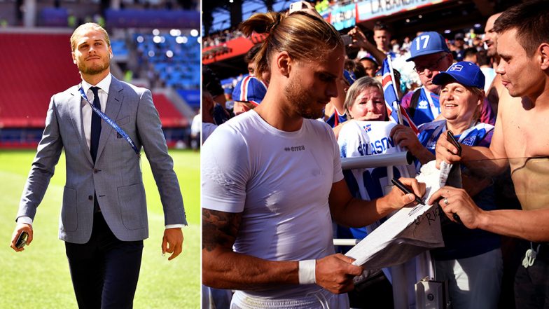 iceland s rurik gislason s 30 minute run against argentina at fifa world cup fetches the - twice instagram followers