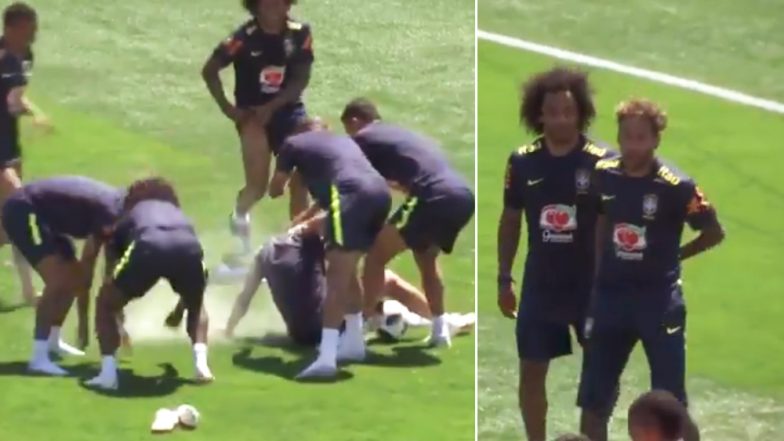 2018 FIFA World Cup Diaries Video: Team Brazil Celebrates Philippe Coutinho’s Birthday by Pelting Eggs