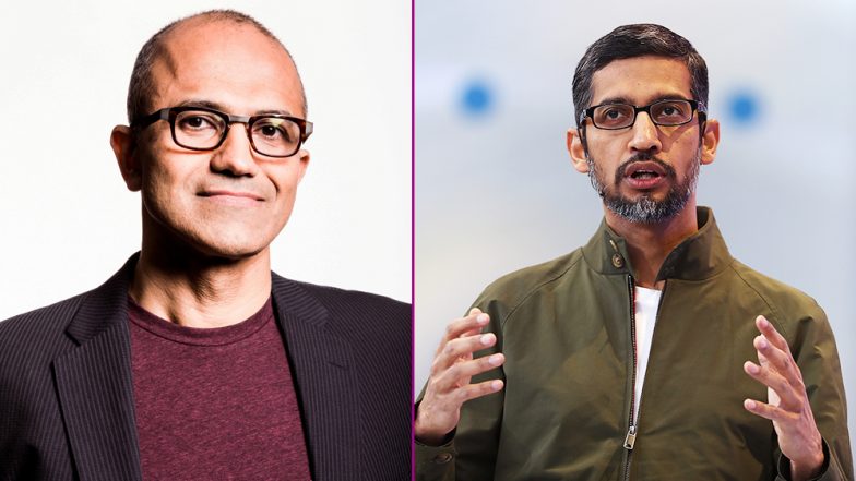 Sundar Pichai, Satya Nadella Engage in War Over Online News