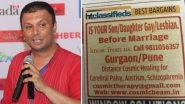 Ad to Cure Gays & Lesbians in a Prominent Newspaper: LGBTQ Activist Harrish Iyer Makes the Publication Apologise!