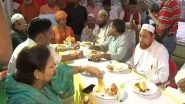 Lucknow's Mankameshwar Temple Hosts Iftar Party For Muslims, Aims to Boost Communal Harmony