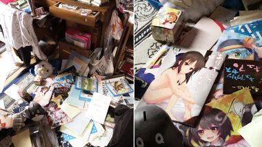 Japanese Anime Porn Fan's Erotic Collection Gets Exposed to His Mother Due to Earthquake!