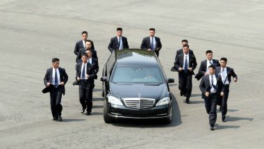 Kim Jong Un's Running Bodyguards Catch Internet's Fancy Yet Again! Who are These North Korean Security Guards