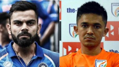 Virat Kohli Supports Sunil Chhetri, Wants Fans to Cheer for Indian Football Team in the Stadium