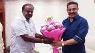 Kamal Haasan Meets CM HD Kumaraswamy Over Cauvery Water Issue Between Karnataka and Tamil Nadu