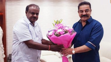 Kamal Haasan Meets CM HD Kumaraswamy Over Cauvery Water Issue Between Karnataka and Tamil Nadu