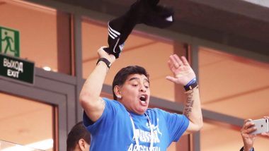 Diego Maradona Insists He is ‘Fine’ After his Antics during Argentina vs Nigeria