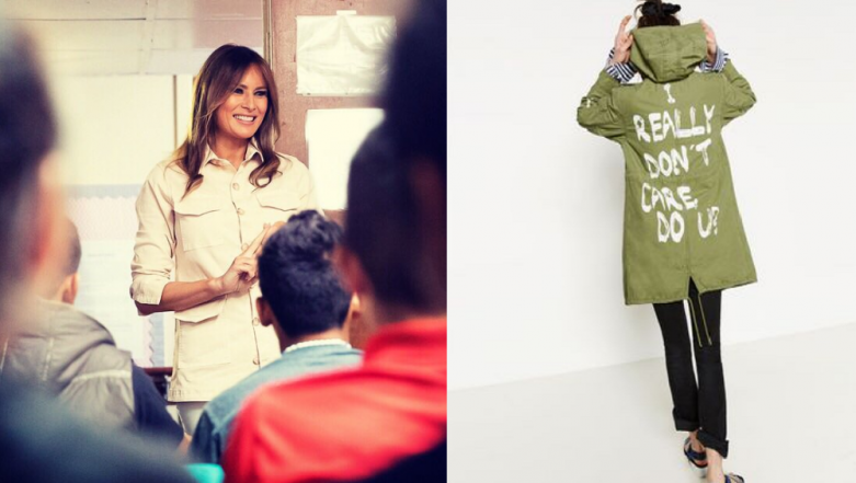 Ivanka Trump Xxx - Melania Trump Visits Immigrant Child Detention Centre in Texas, But Wears A  'I don't Care Jacket' | ðŸŒŽ LatestLY
