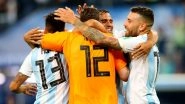 Argentina vs Nigeria Match Result and Video Highlights: Lionel Messi & Marcos Rojo Take Argentina to Pre-Quarters of 2018 FIFA World Cup