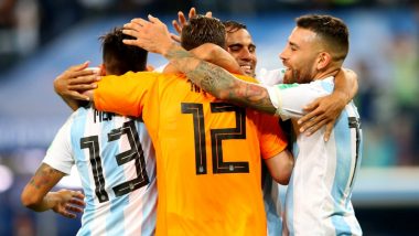 Argentina vs Nigeria Match Result and Video Highlights: Lionel Messi & Marcos Rojo Take Argentina to Pre-Quarters of 2018 FIFA World Cup