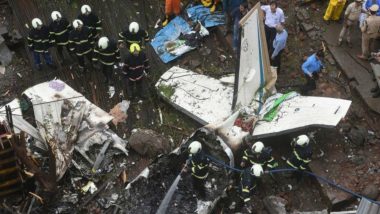 Mumbai Plane Crash: Ill-Fated Aircraft Was Undergoing Major Repair Work, Did Not Have Certificate of Airworthiness, Claims UY Aviation