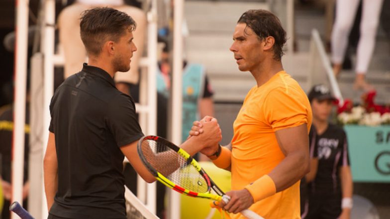 Rafael Nadal vs Dominic Thiem French Open 2018 Live Streaming: Get Telecast & Online Streaming Details in India of French Open 2018 Men's Singles Final Tennis Match
