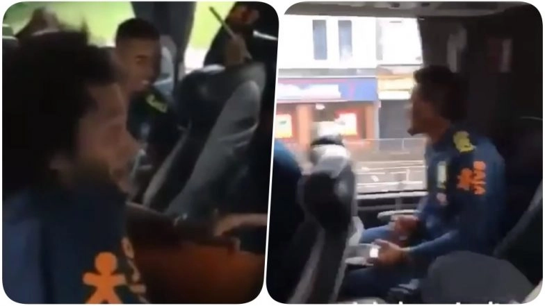 Watch Video: Brazil’s Neymar Jr, Marcelo & Other Members of the Team Enjoy a Jamming Session Ahead of World Cup 2018