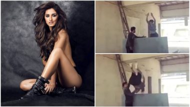 Disha Patani Doing a Parkour-Style Jump Will Leave You Awestruck - Watch Video