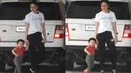 Taimur Strikes a Pose With Mommy Kareena Kapoor Khan in the Cutest Little Outfit With Suspenders &ndash; View Pics