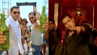 Is Salman Khan's Party Chale On from Race 3 better than Saif Ali Khan's Party On My Mind and Dekho Nashe Mein?