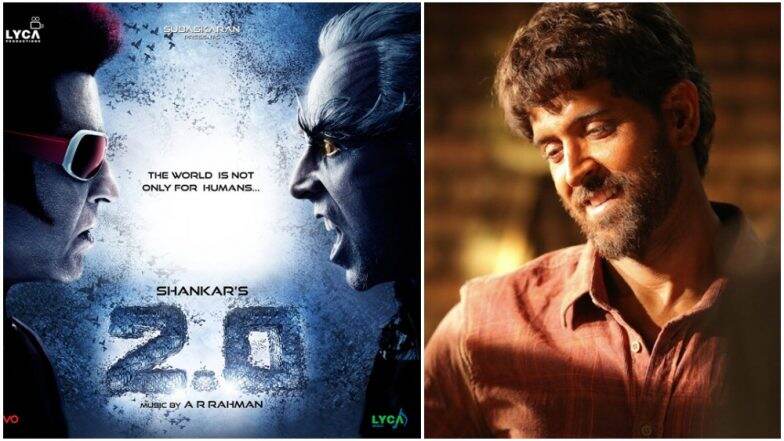 Rajinikanth and Akshay Kumar's 2.0 To Clash With Hrithik Roshan's Super 30 During Republic Day 2019 Weekend?