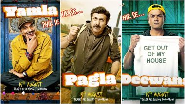 Yamla Pagla Deewana Phir Se First Look: Dharmendra, Sunny and Bobby Deol Return To Create More Hilarious Mayhem!