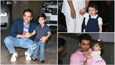 Tusshar Kapoor's Son Laksshya Turns 2; Taimur, Roohi Make The Cute Guest-List At His Birthday Party - View Pics