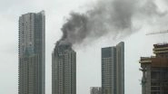 Mumbai Fire: Blaze on BeauMonde Tower in Prabhadevi Continues to Rage, Firefighters Working Hard to Douse it