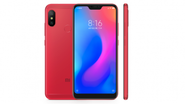 Xiaomi Redmi 6 Pro Launched in China with Dual Camera, AI Face Unlock; First Flash Sale Tomorrow at 10am CST