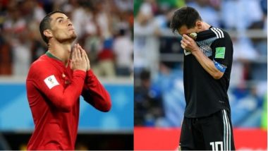 Lionel Messi vs Cristiano Ronaldo Video Comparison: How the Two Star Footballers Missed Penalties at the 2018 FIFA World Cup