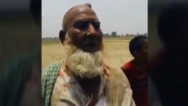 Hapur Lynching: New Video Shows Mob Abusing, Thrashing 65-Year-Old Samiuddin; Forcing Him to Confess 'Cow Slaughter'