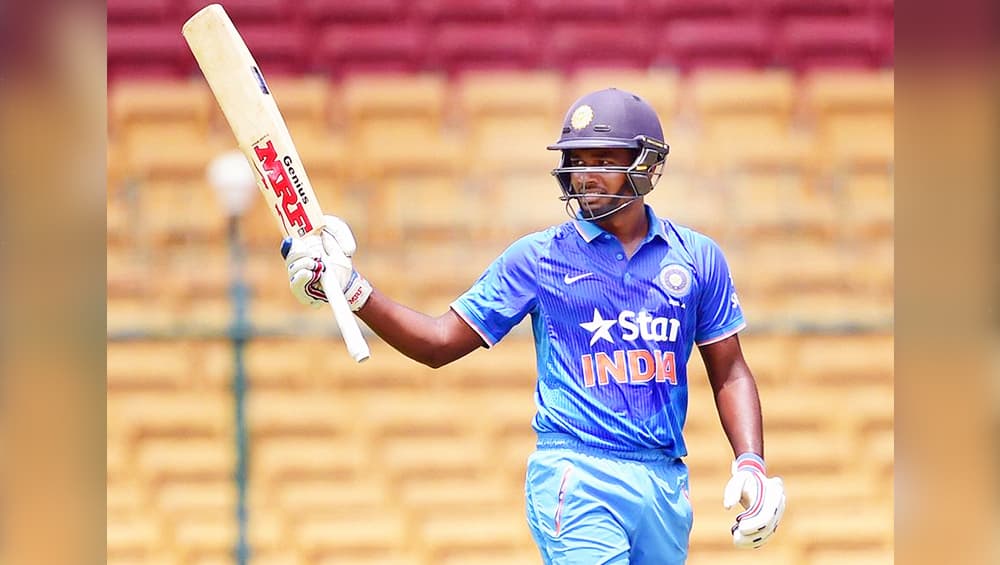 Sanju Samson Smashes Record-Breaking Double Century in Vijay Hazare Trophy 2019, Becomes Sixth Indian to Register a List-A 200 score Sanju Samson Smashes Record-Breaking Double Century in Vijay Hazare Trophy 2019, Becomes Sixth Indian to Register a List-A 200 score