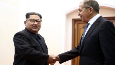 Russian Foreign Minister in North Korea to Meet Kim Jong-un, Says Economic Sanctions Should Be Scaled Back
