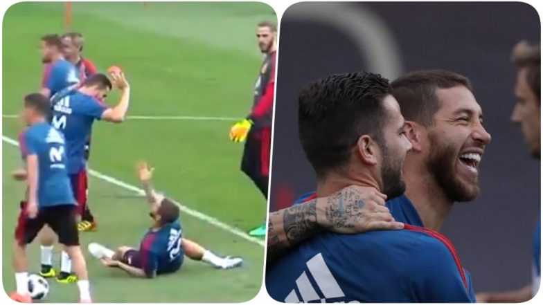 2018 FIFA World Cup Diaries Video: Portugal’s Cristiano Ronaldo Mocked by Spain’s Sergio Ramos & Nacho Fernandez