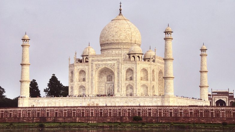 Taj Mahal's Main Entrance Littered With Plastic Bottles And Shoe Covers (Watch Video)