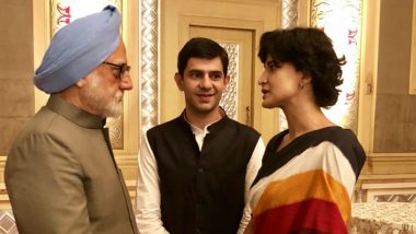 The Accidental Prime Minister Still: Anupam Kher Introduces Us to the On-Screen Rahul Gandhi and Priyanka Gandhi
