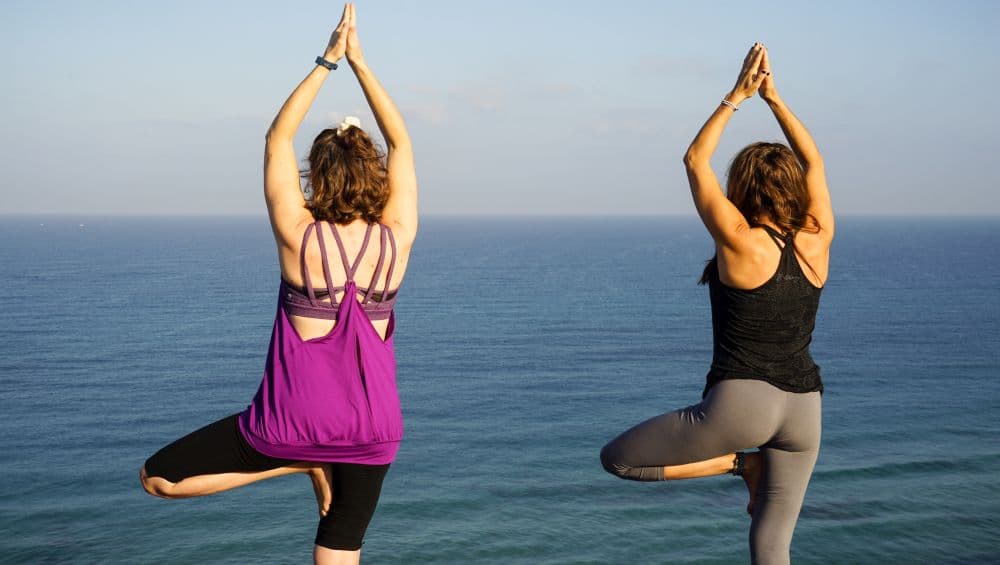 Vrikshana gives you strong legs, improving your balance and stability. Vrikshana gives you strong legs, improving your balance and stability.