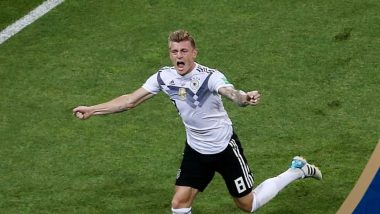 Watch Toni Kroos' Winning Free Kick Goal Video against Sweden to Keep Germany Alive in 2018 FIFA World Cup in Russia
