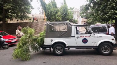 Trees in Delhi Chopped by NBCC Despite HC Stay Order? Activist Vimlendu Jha Films Incident, Complains to Police