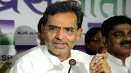Upendra Kushwaha's RLSP May Pull Out of NDA Tomorrow